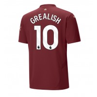 Manchester City Jack Grealish #10 Tretí futbalový dres 2024-25 Krátky Rukáv